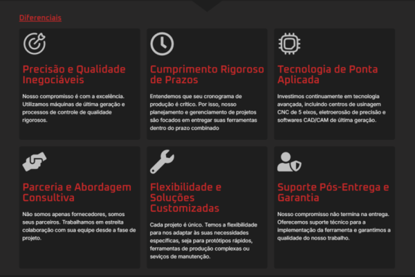 Metal Master - Serviços